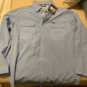 Fieldstone Blue Button Down. Brand new!! never been worn